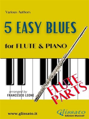 cover image of 5 Easy Blues--Flute & Piano (Flute parts)